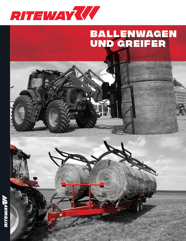 RiteWay Bale Cart and Grapple Brohure GERMAN pg1